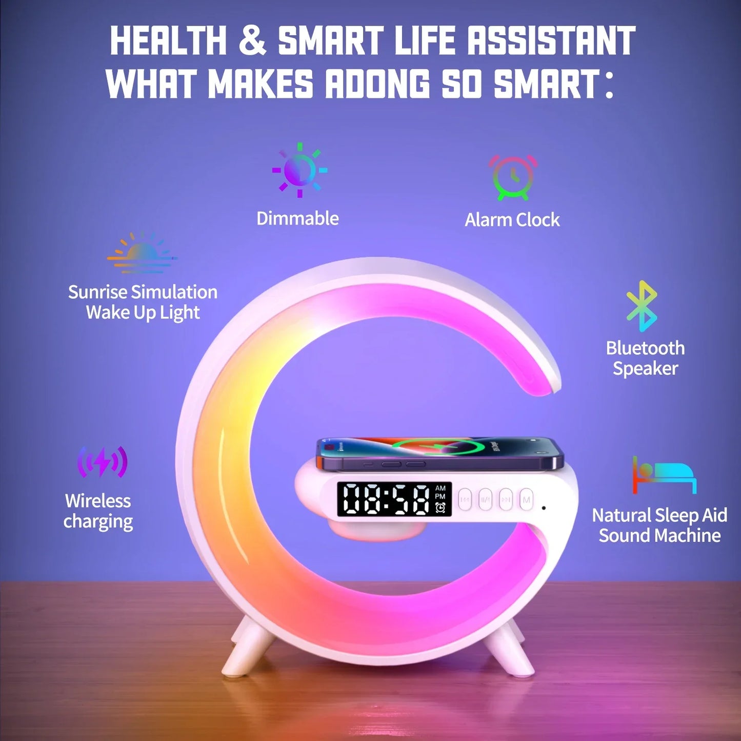 RGB Multifunction Wireless Charger