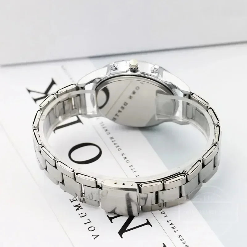 Luxury Square Quartz Watch for Men