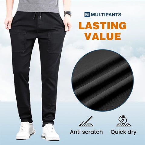 🎉Wekelijkse speciale uitverkoop - 49%Korting🎉🥰 MultiPants - duurzame cargo broek met veel stretch en meerdere zakken