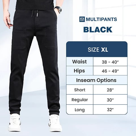 🎉Wekelijkse speciale uitverkoop - 49%Korting🎉🥰 MultiPants - duurzame cargo broek met veel stretch en meerdere zakken