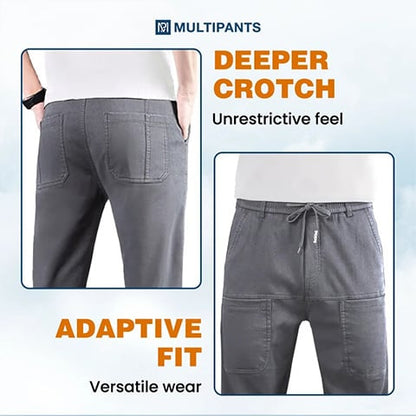 🎉Wekelijkse speciale uitverkoop - 49%Korting🎉🥰 MultiPants - duurzame cargo broek met veel stretch en meerdere zakken